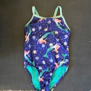 I bought this for my daughter. She wore it once. Almost new